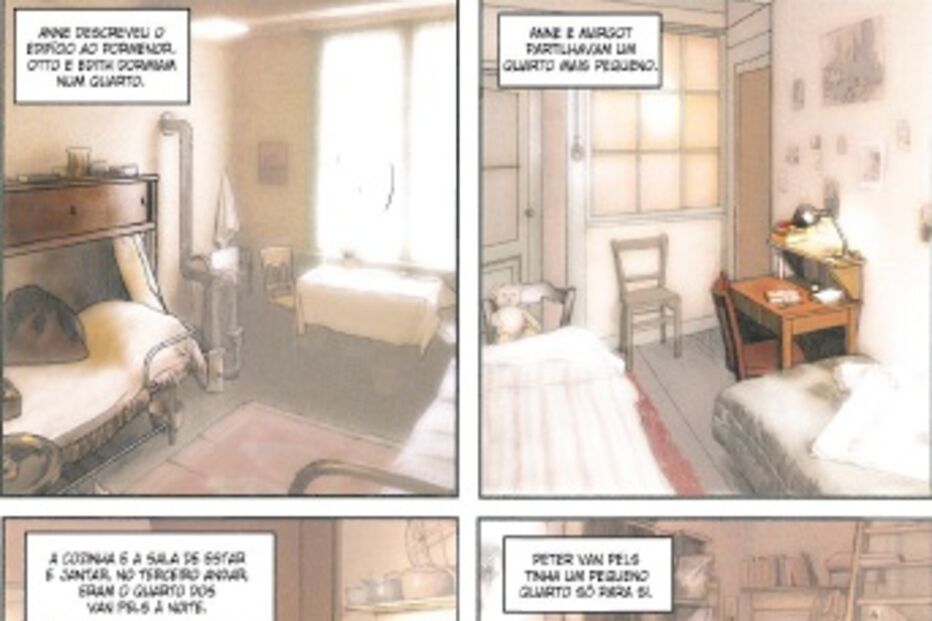 livro, vida, Anne Frank, quadradinhos, escritor, holocausto, Sid Jacobson, Ernie Colón