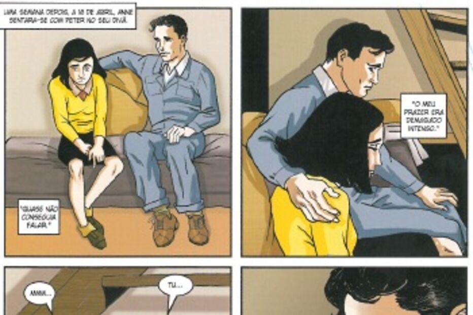 livro, vida, Anne Frank, quadradinhos, escritor, holocausto, Sid Jacobson, Ernie Colón