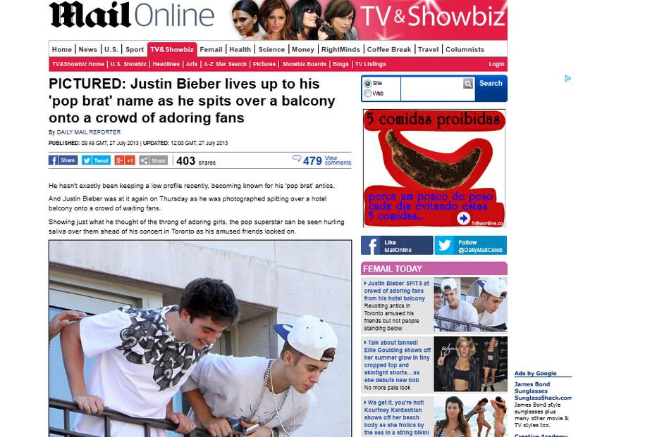 justin bieber, canadá, toronto, varanda, cuspidela, hotel, luxo