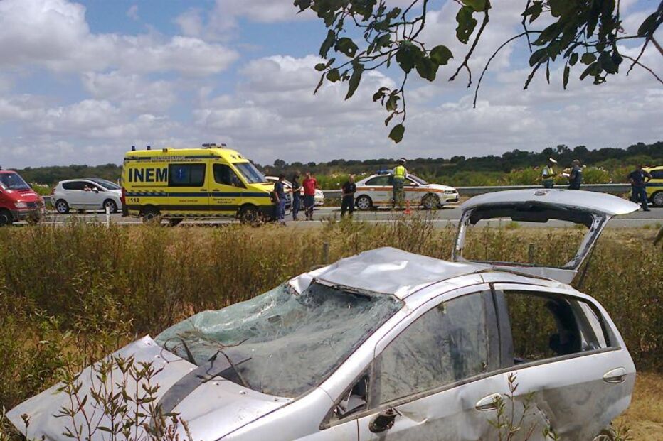 acidente, despiste, feridos, a2