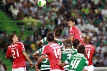 As melhores imagens do Sporting vs Benfica