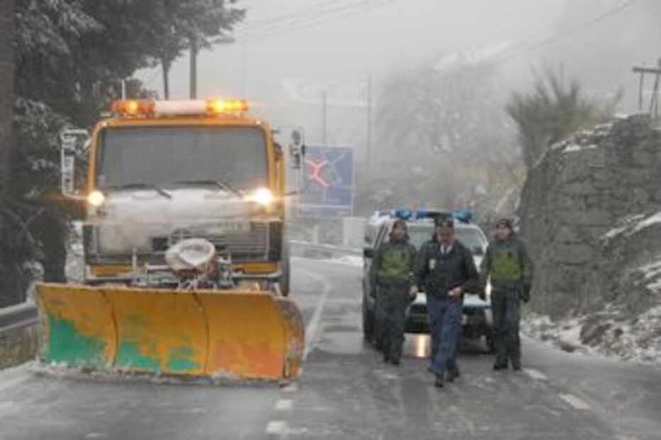 Serra da Estrela, mau tempo, Torre