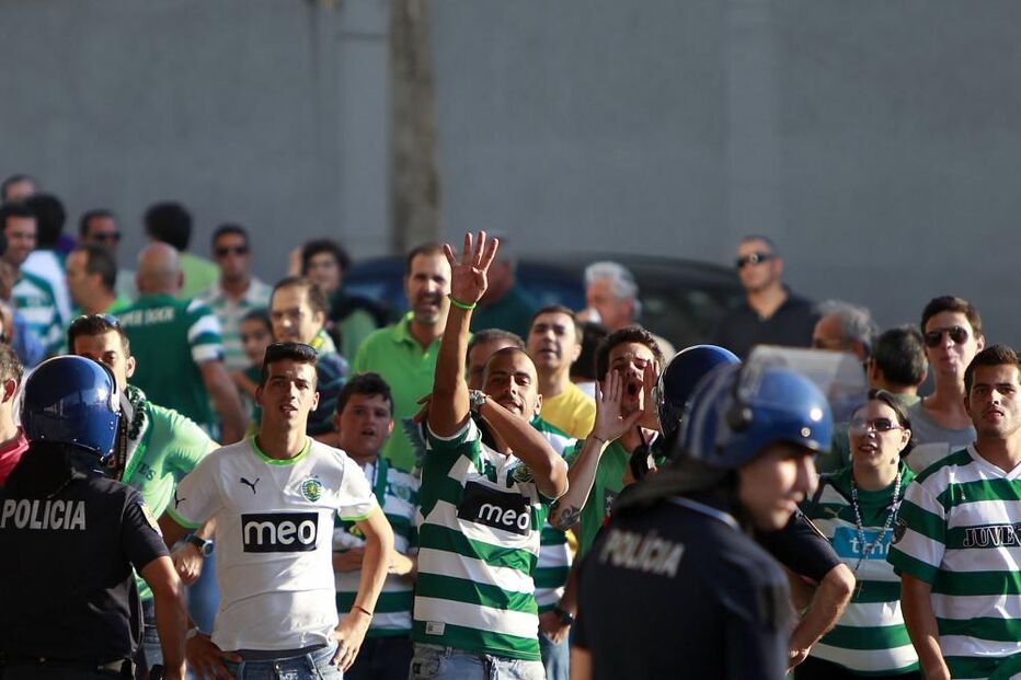 As melhores imagens do Sporting vs Benfica
