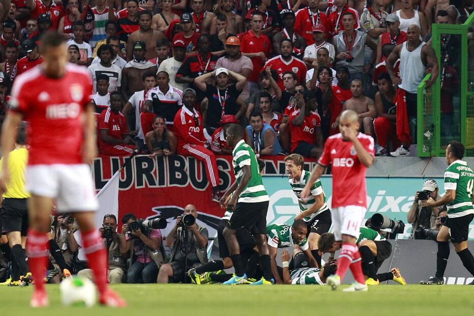 As melhores imagens do Sporting vs Benfica