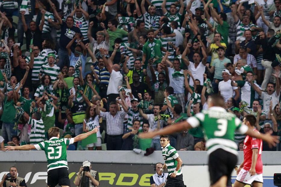 As melhores imagens do Sporting vs Benfica