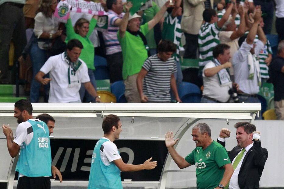 As melhores imagens do Sporting vs Benfica