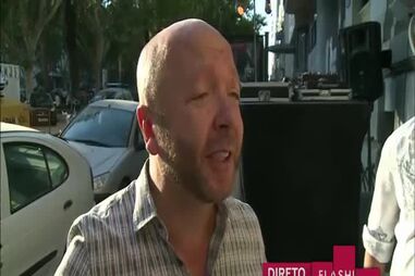 Eduardo Beauté e Afonso Vilela no Fashion's Night Out