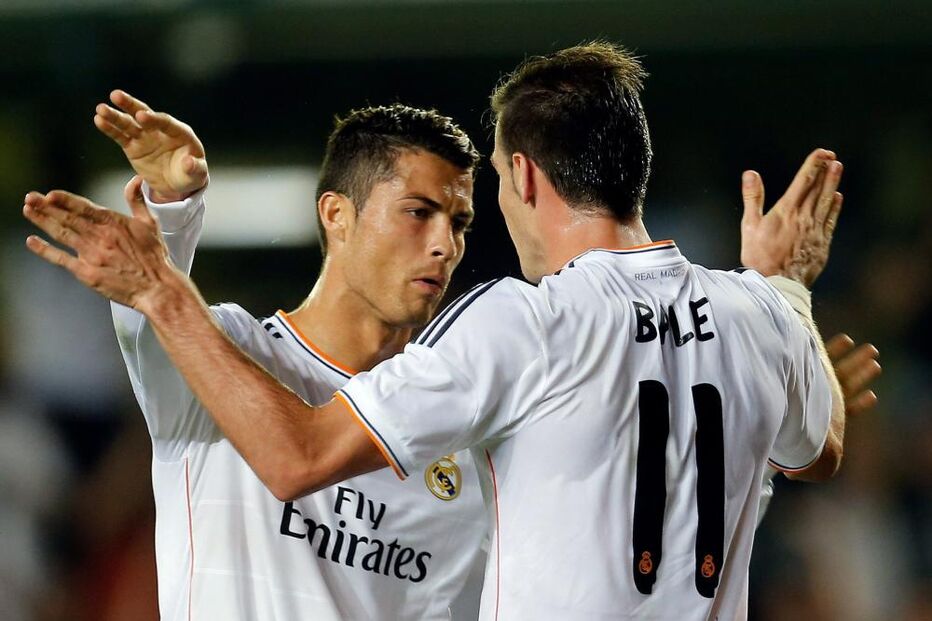 REAL MADRID, VILLAREAL, JOGO, FUTEBOL, ESPANHA, BALE, RONALDO