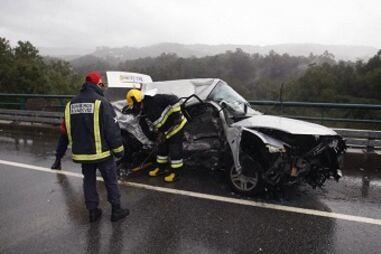 acidente, morto, despiste, Arcos de Valdevez, feridos, IC28