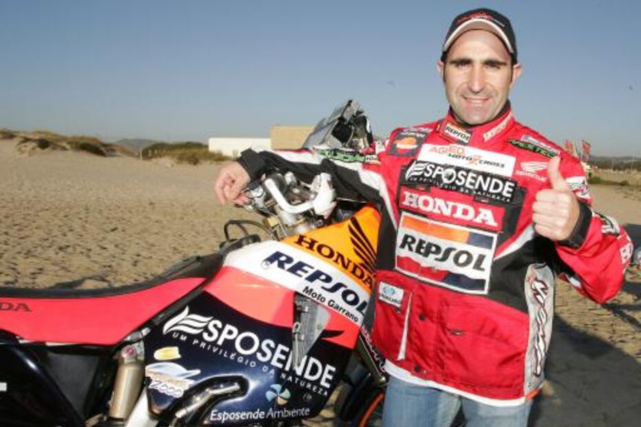 Paulo Gonçalves, Honda, motard, mota, todo-o-terreno, campeão