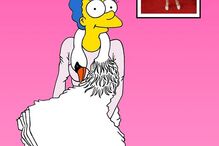 E se Marge Simpson fosse um ícone no mundo da moda?