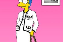 E se Marge Simpson fosse um ícone no mundo da moda?