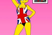 E se Marge Simpson fosse um ícone no mundo da moda?