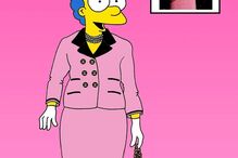 E se Marge Simpson fosse um ícone no mundo da moda?
