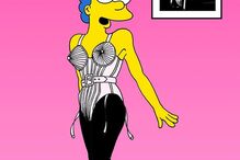 E se Marge Simpson fosse um ícone no mundo da moda?