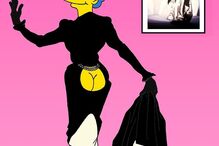 E se Marge Simpson fosse um ícone no mundo da moda?