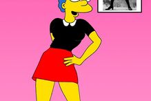 E se Marge Simpson fosse um ícone no mundo da moda?