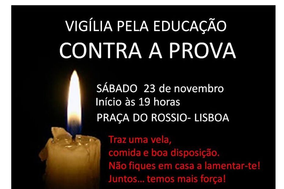 vigília, professores, prova, avaliação, faculdade de letras, rossio, lisboa, descontentamento, indignação