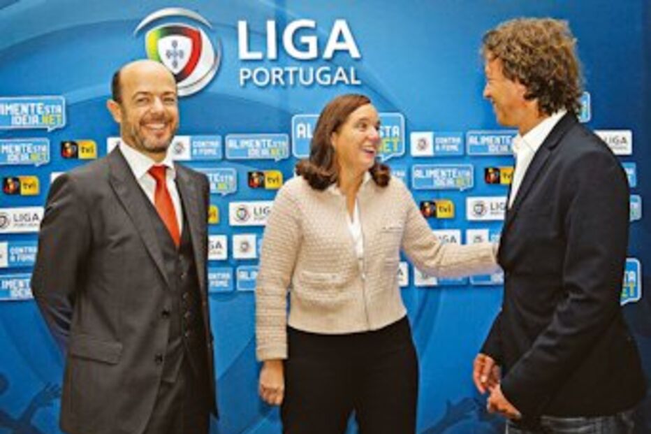 Liga, futebol, banco alimentar, fome, campanha, alimentos, clubes