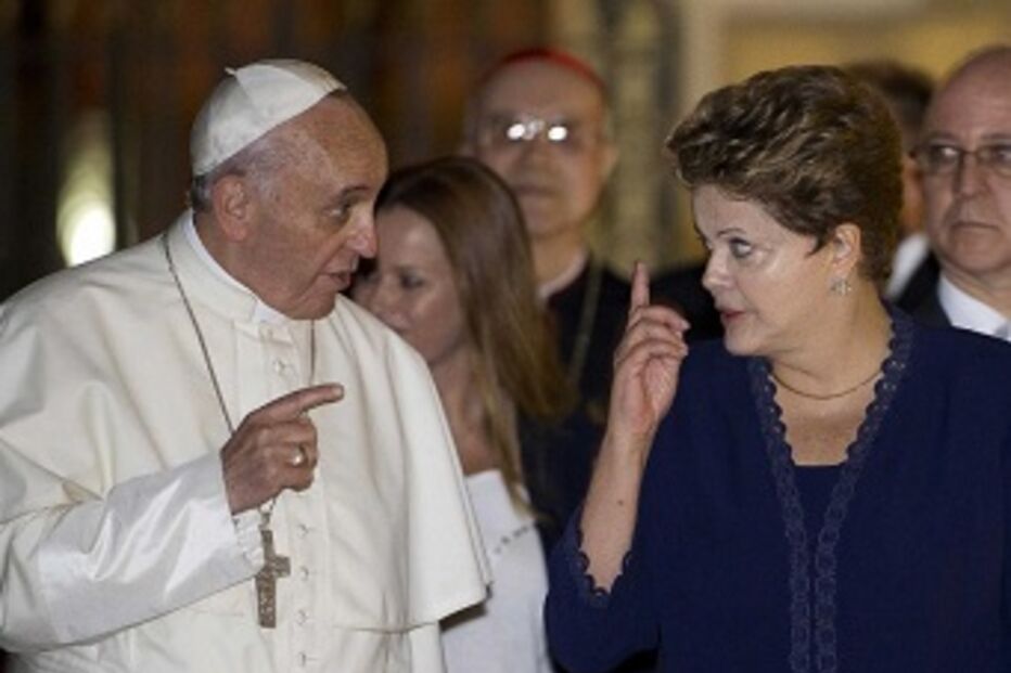 Dilma, papa, Enrique Peña Nieto, Juan Manuel Santos, José Mujica