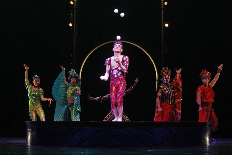 Cirque du Soleil, 'Dralion', circo, atletas, Genebra