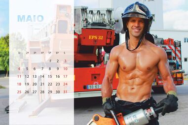 bombeiros de setúbal, calendário 2014