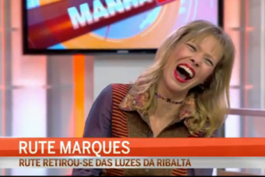 Rute Marques fala da vida depois da TV em conversa atribulada