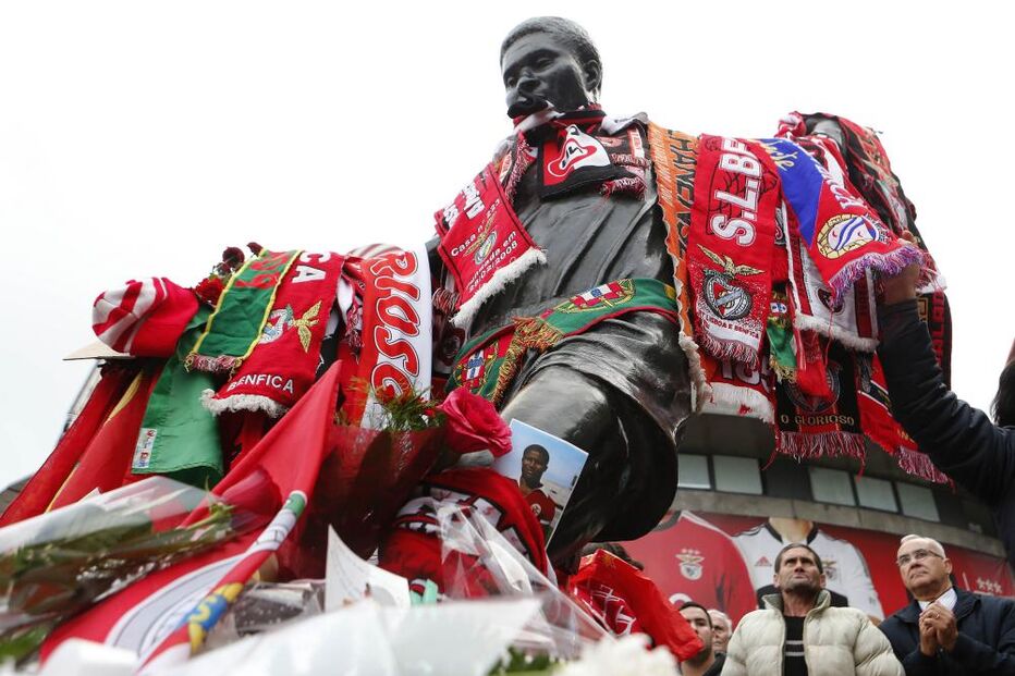eusébio, futebol, óbito, obituário, benfica, slb, estádio da luz