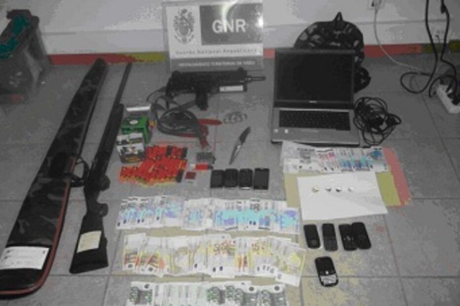 homens, detidos, viseu, tráfico, droga, roubo, rede, organizada, psp, gnr