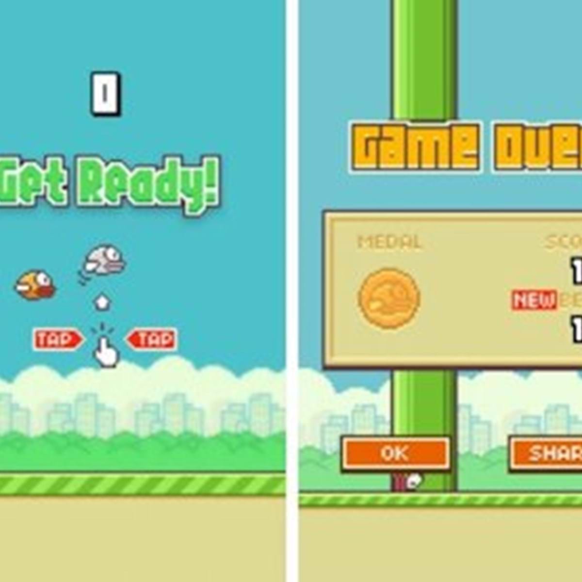 Telemóveis com Flappy Bird valem milhares no