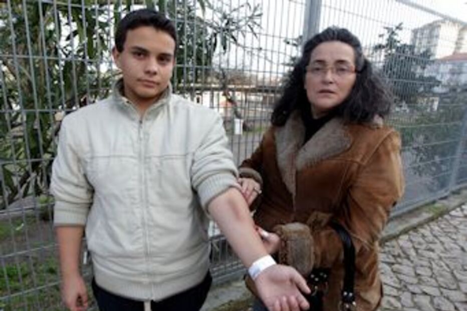 lagarta, alunos, alergi