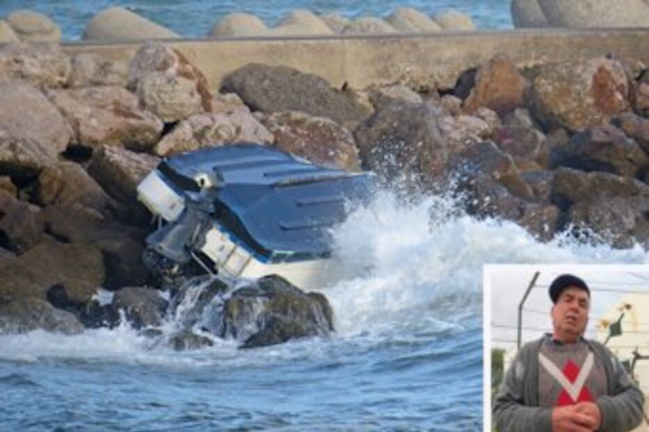 Tavira, naufrágio, pescadores