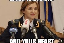 redes sociais, japoneses, sensualidade, procuradora-geral da Crimeia, beleza, Natalia Poklonskaya