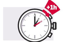 horário, verão, relógios, madrugada