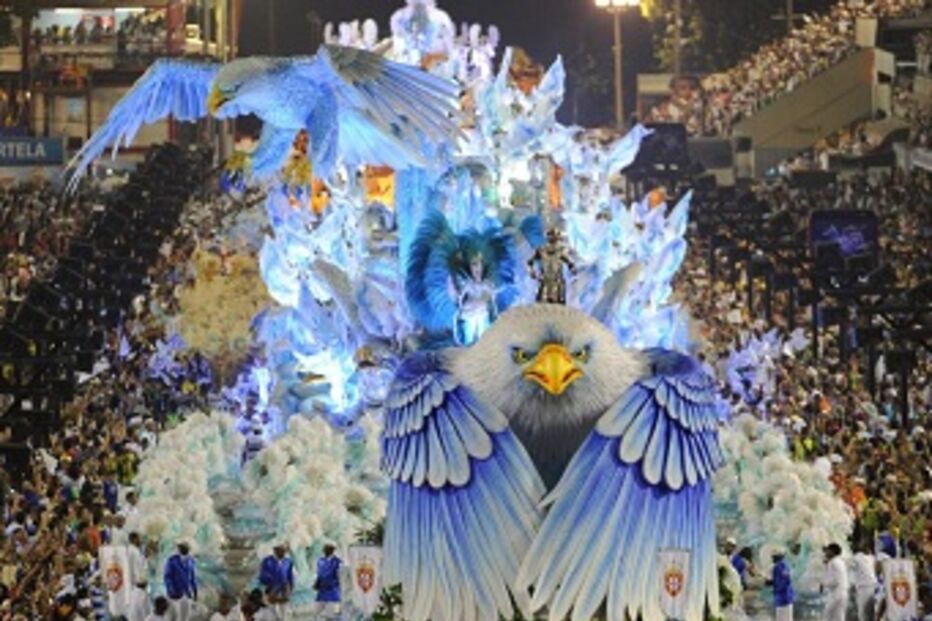 Carnaval, Rio de Janeiro, Brasil, samba, drone, Sapucaí