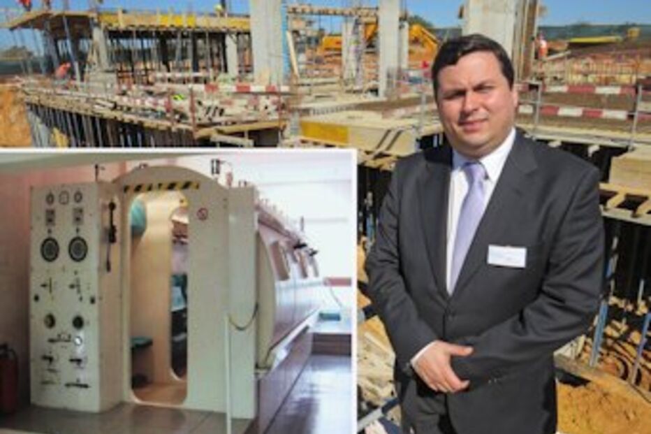 câmara hiperbárica, Algarve, hospital, Alvor, CHA