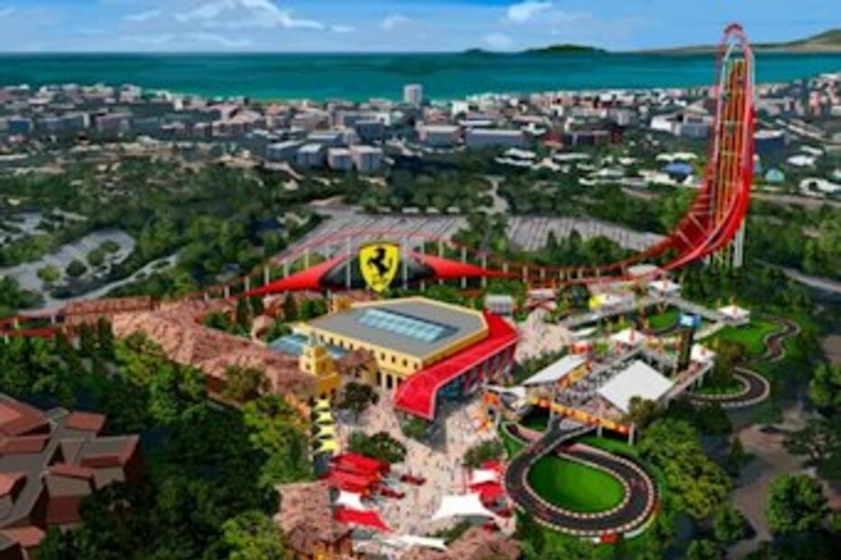 ferrari, pondera, gastar, milhões, parque, temático, espanha