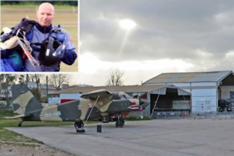 paraquedista, algarve, alvor, morre