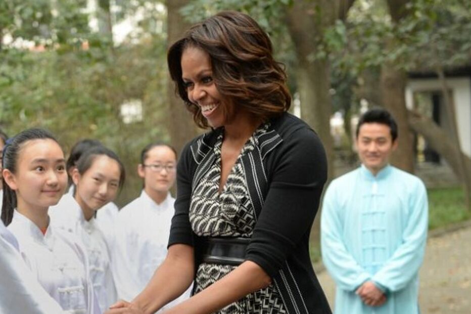 michelle obama,taichi,china,artes marciais,EUA,barack obama