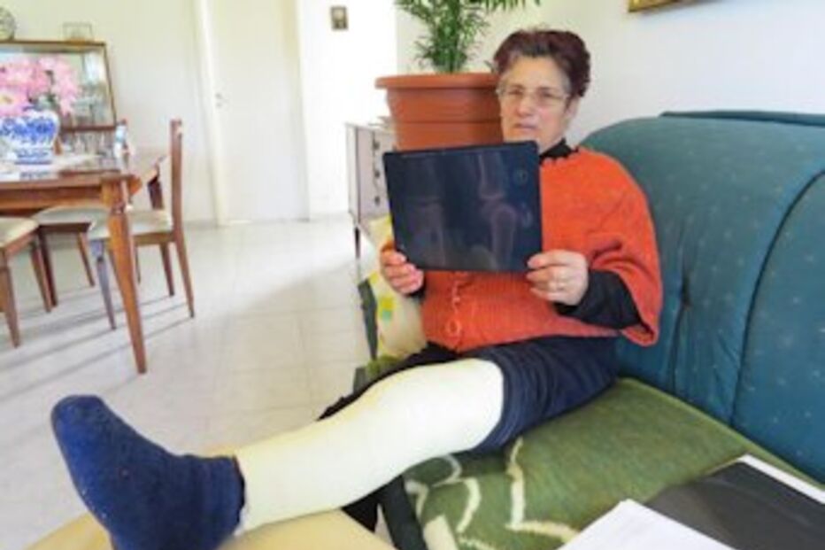 Portimão, Francelina Maria Reis, alta médica, Hospital, queda