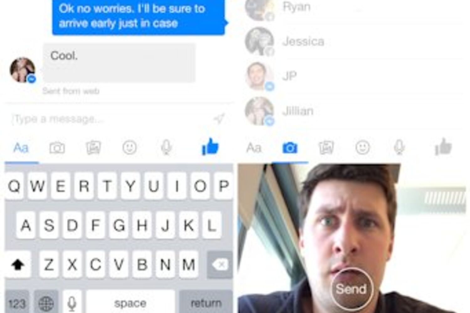 Messenger já permite tirar fotos na app - Tecnologia - Correio da Manhã