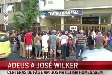 Centenas dizem adeus a José Wilker