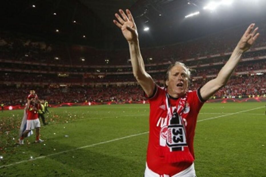Benfica, Jorge Jesus, festa, benfiquista, título, campeão, futebol