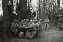 Mundo, Primeira Guerra Mundial, trincheiras, imagens, tropas francesas, soldados alemães
