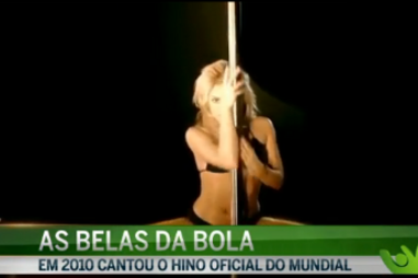 Shakira é uma das 'Belas da Bola'