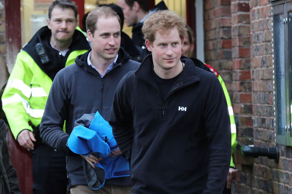 William e Harry estão de visita aos Estados Unidos