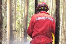 Mais de 250 operacionais e nove meios aéreos combatem fogo na Guarda