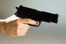 pistola, tiros, disparos