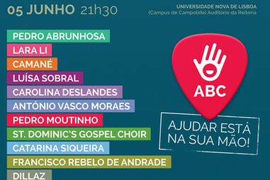 Associação António Bacelar de Carrelhas; espetáculo; angariação; fundos; droga; luta; Universidade Nova de Lisboa 