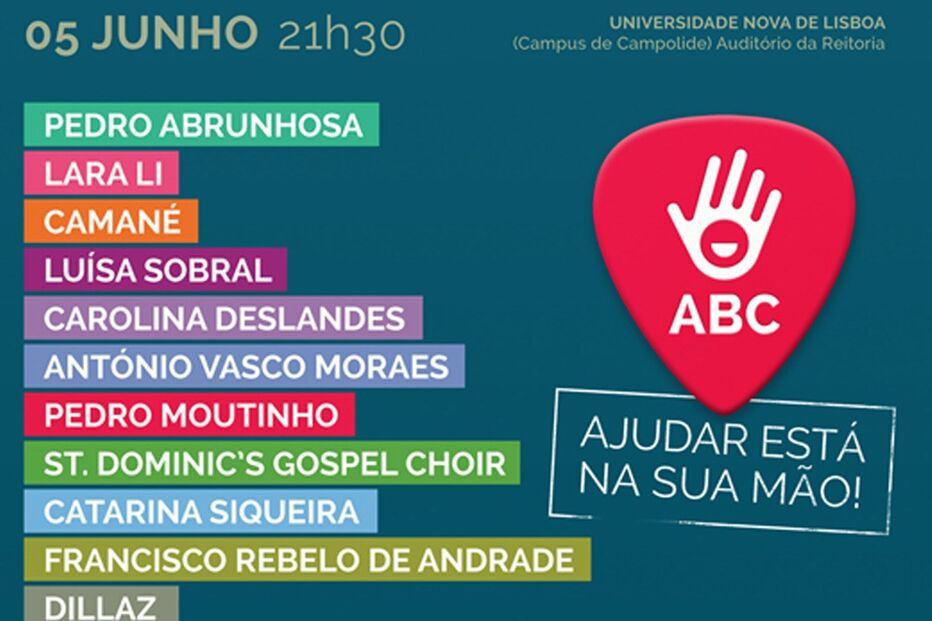 Associação António Bacelar de Carrelhas; espetáculo; angariação; fundos; droga; luta; Universidade Nova de Lisboa 